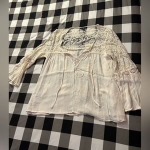 American eagle boho tee sz L